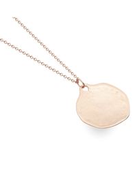 Monica Vinader | Metallic Riva Extra Large Pendant | Lyst