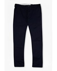 French Connection | Blue Machine Gun Slim Chinos for Men | Lyst