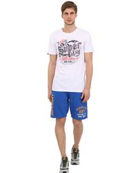 Superdry | White Tin Tab Printed Cotton T-shirt | Lyst