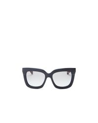 Michael Kors | Black Oversized Square Sunglasses | Lyst