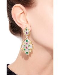 David Webb | Multicolor Amythest Earrings | Lyst