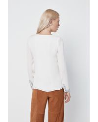 Rebecca Minkoff | White Yoko Top | Lyst