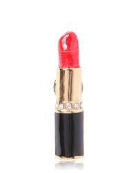 Saint Laurent | Red Lipstick Enameled Brass Earrings | Lyst