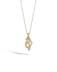 John Hardy | Red Legends Naga Dragon Pendant | Lyst