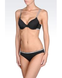 Emporio Armani | Black Bra | Lyst