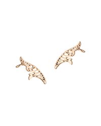 Lulu Frost - Metallic Wisteria Ear Crawler - Lyst