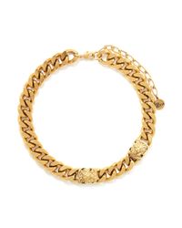 Ela Stone | Metallic Lionnie Embellished Chain Necklace | Lyst