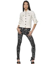 Proenza Schouler | White Cotton Denim Jacket | Lyst