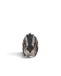 John Hardy | Black Legends Naga Dragon Ring | Lyst