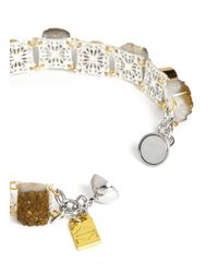 Assad Mounser | Metallic Crystal Stone Choker | Lyst