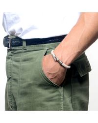 Lulu Frost | G. Frost Harpoon Bracelet - Ivory/White Bronze for Men | Lyst