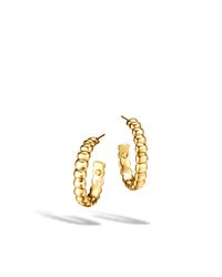 John Hardy | Metallic Classic Chain Small Hoop Earrings | Lyst