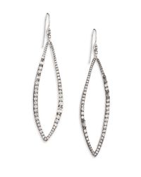 Alexis Bittar Fine | Metallic Sky Marquis Clear Quartz, White Sapphire & Sterling Silver Drop Earrings | Lyst