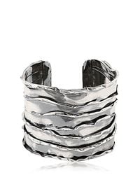 Emanuele Bicocchi | Metallic Sterling Silver Cuff Bracelet for Men | Lyst