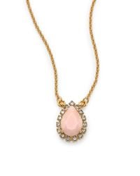 kate spade new york | Metallic Balloon Bouquet Mini Teardrop Pendant Necklace | Lyst