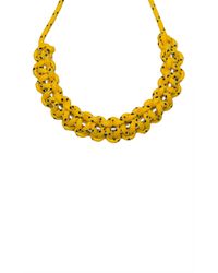 Isabel Marant | Yellow Rope Necklace | Lyst