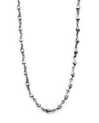 King Baby Studio | Metallic Hamlet Skull Motif Necklace for Men | Lyst