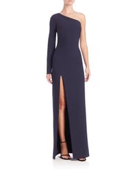 Elizabeth and James | Blue Palila One-shoulder Gown | Lyst