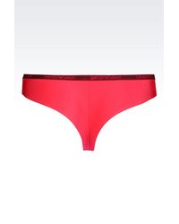 Emporio Armani | Red Pants | Lyst