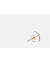 Kathleen Whitaker - Metallic Stitch Single Earring - Lyst