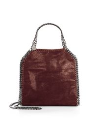 Stella McCartney | Red Mini Baby Bella Shoulder Bag | Lyst