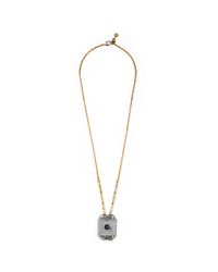 Lulu Frost - Green New Revolution Long Pendant - Lyst