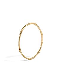 John Hardy | Metallic Bamboo Bangle | Lyst