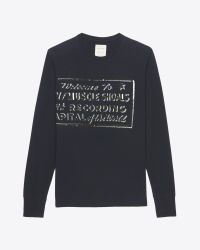 Billy Reid | Black Capital City Tee for Men | Lyst