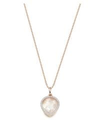 Monica Vinader | Metallic Diva Lotus Pendant | Lyst