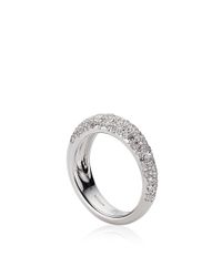 Kwiat | Cobblestone Fancy Diamond Pave Ring in 18k White Gold | Lyst