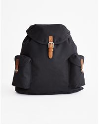 The Idle Man | Vintage Rucksack Black for Men | Lyst