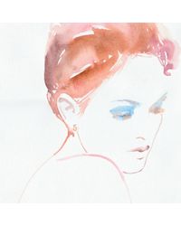 Lulu Frost | Pink Code Number 14Kt Rose Gold #5 Earring | Lyst