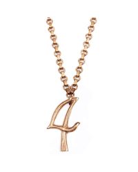 Lulu Frost - Metallic Plaza Small Number 4 - Lyst