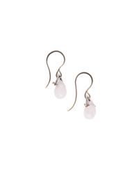 Rebecca Taylor | Pink Melissa Joy Manning Single Drop Earring | Lyst