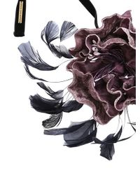 Dries Van Noten | Multicolor Velvet Floral Necklace | Lyst