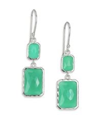 Ippolita | Metallic Rock Candy Chrysoprase & Sterling Silver Snowman Drop Earrings | Lyst