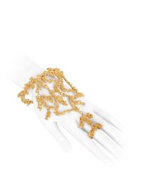 Giuseppe Zanotti | Metallic Ariel Vintage Hand Bracelet | Lyst