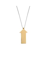 Stella McCartney | Metallic Arrow Necklace | Lyst