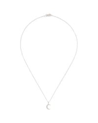 Khai Khai | Metallic 'la Luna' Diamond Pendant Necklace | Lyst