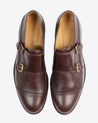 Billy Reid | Brown Piped Monk Shoe for Men | Lyst