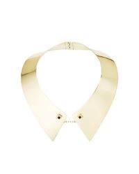Maiyet | Metallic Mens Collar Necklace in Smokey Topaz | Lyst