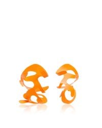 Rosie Assoulin | Roxanne Assoulin For Neon Orange Large Sculptural Earrings | Lyst