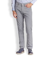 Saks Fifth Avenue | Blue Five-pocket Pastel Pants for Men | Lyst