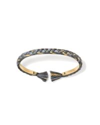Aurelie Bidermann | Gray Copacabana Bangle In Charcoal | Lyst