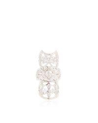 Loree Rodkin | White Maltese and Princess Cross Baby Bondage Ring | Lyst