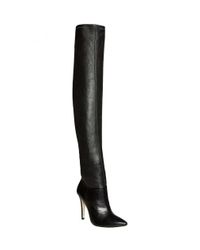 Alice + Olivia - Black Dae-St Shiny Leather Boot - Lyst