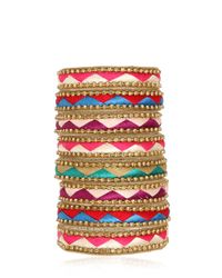 Deepa Gurnani | Red Fiesta Bonita Bracelet | Lyst
