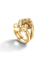 John Hardy | Metallic Knot Ring | Lyst
