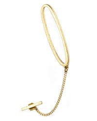 Jenny Bird | Metallic Slant Ear Cuff | Lyst