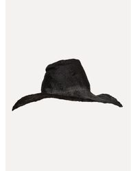 Reinhard Plank - Black Comme Viscose Hat - Lyst